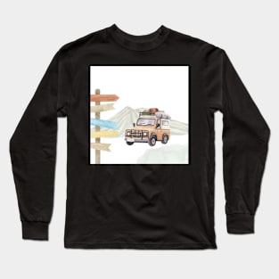 Lets travel in my truck Long Sleeve T-Shirt